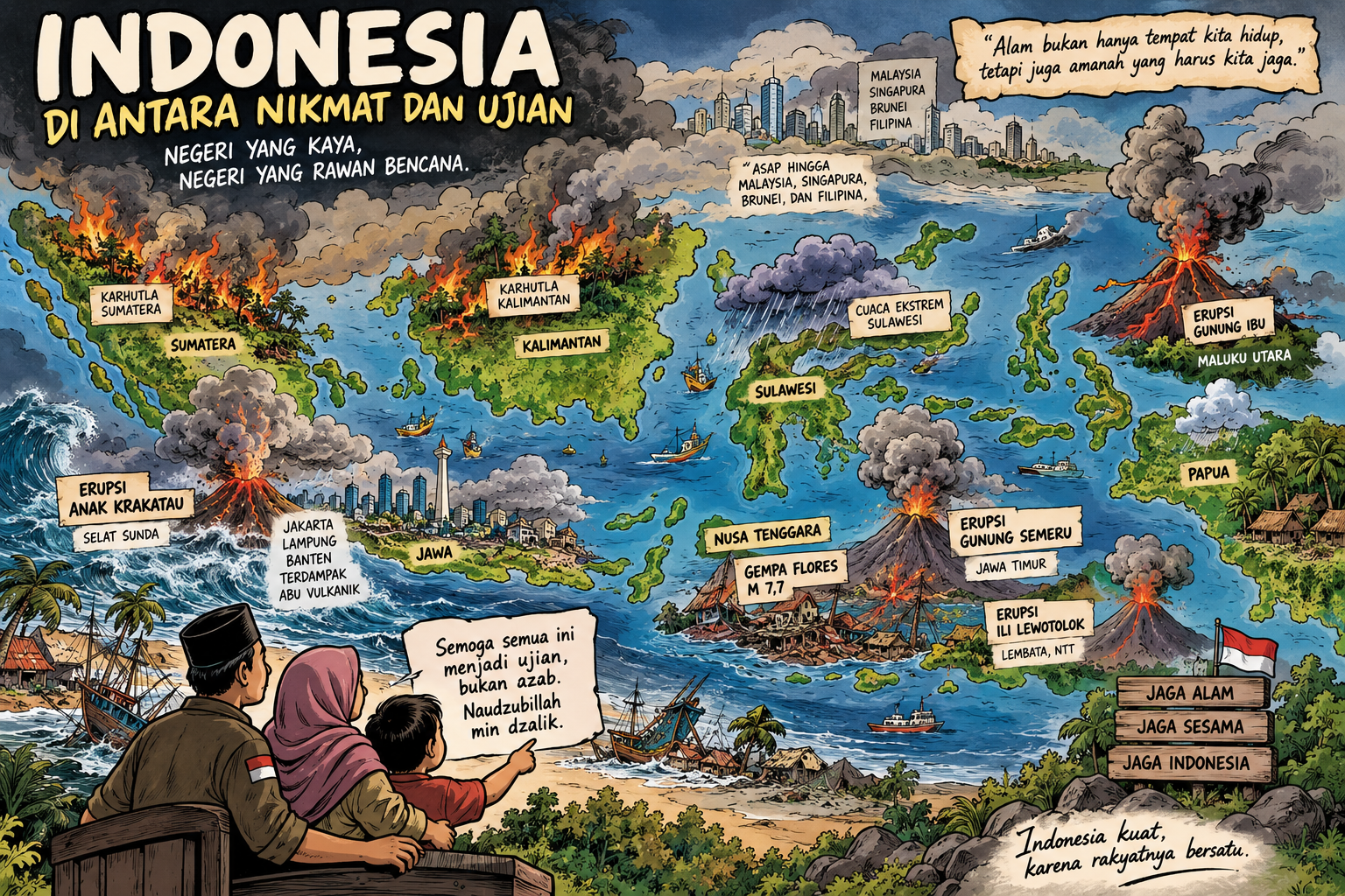 Indonesia Sedang Diuji atau Diazab?