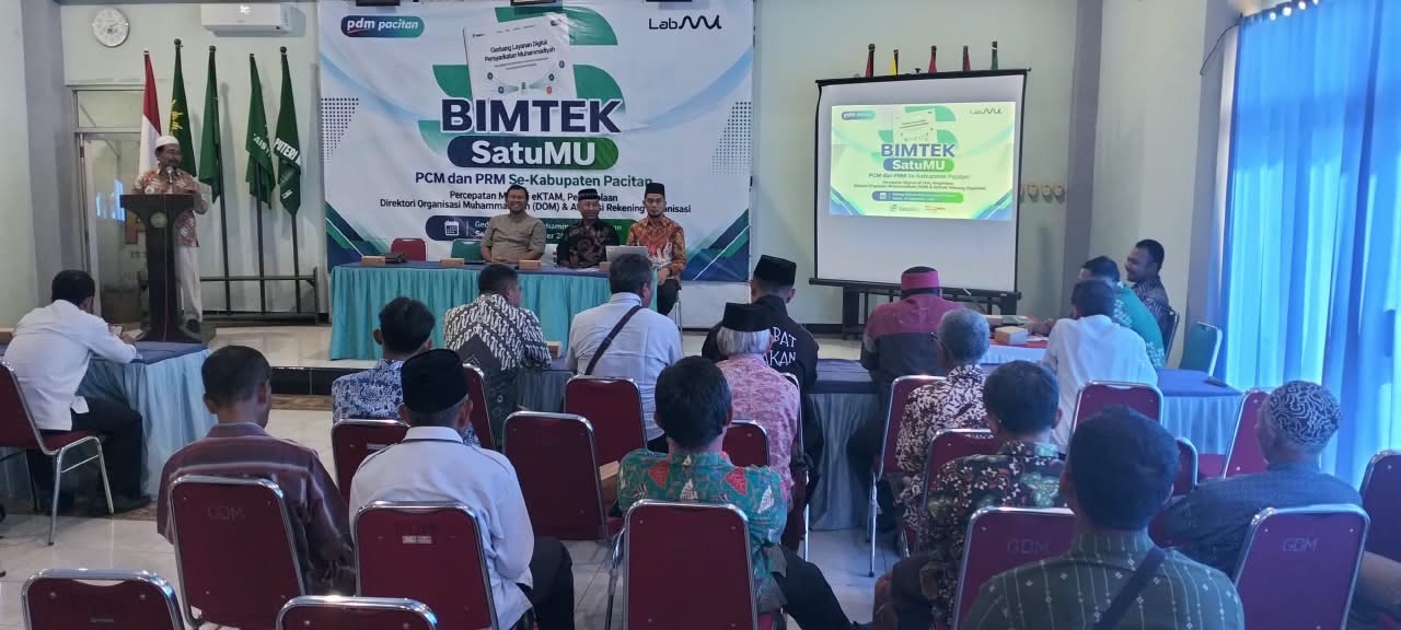 SatuMu Muhammadiyah Pacitan Ditarget Aktif 100 Persen