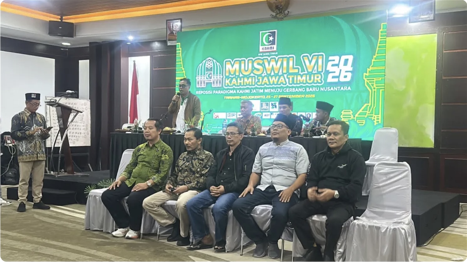 7 Presidium MW KAHMI Jatim 2026–2031 Terpilih, Lutfi J. Kurniawan Raih Suara Terbanyak