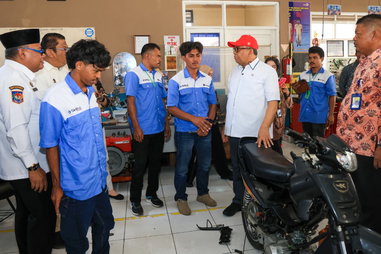 Kemnaker Bekali Kompetensi 416 Tenaga Kerja di Maluku Utara Lewat Pelatihan Vokasi Nasional Batch IV