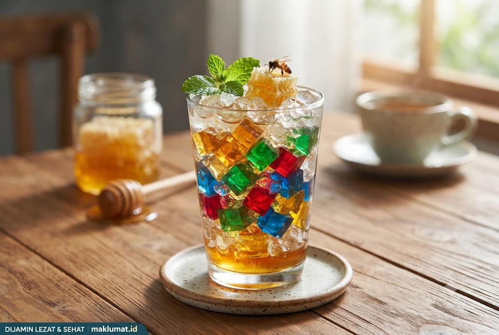 Resep Honey Jelly Ice, Segar dan Sehat Tanpa Gula Pasir