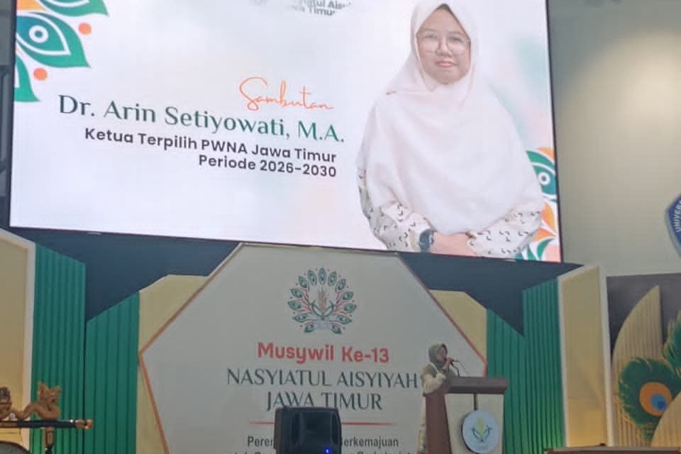 Dosen Umsura Arin Setyowati Terpilih Jadi Ketua PWNA Jawa Timur 2026-2030