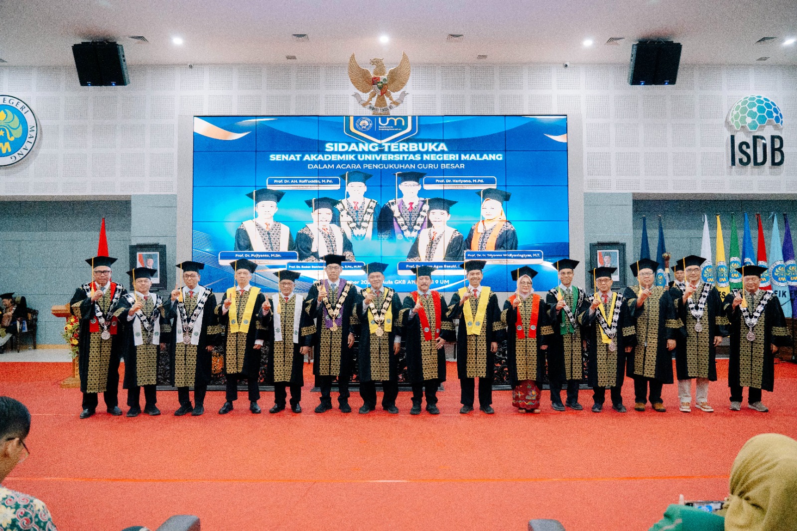 Empat Guru Besar Dikukuhkan UM, Ini Bidang dan Gagasannya