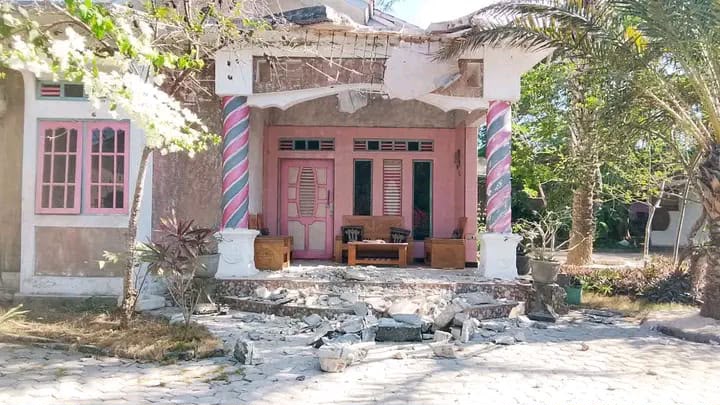 Gempa Bumi Sumba Barat Daya Rusak 20 Bangunan dan Satu Warga Luka