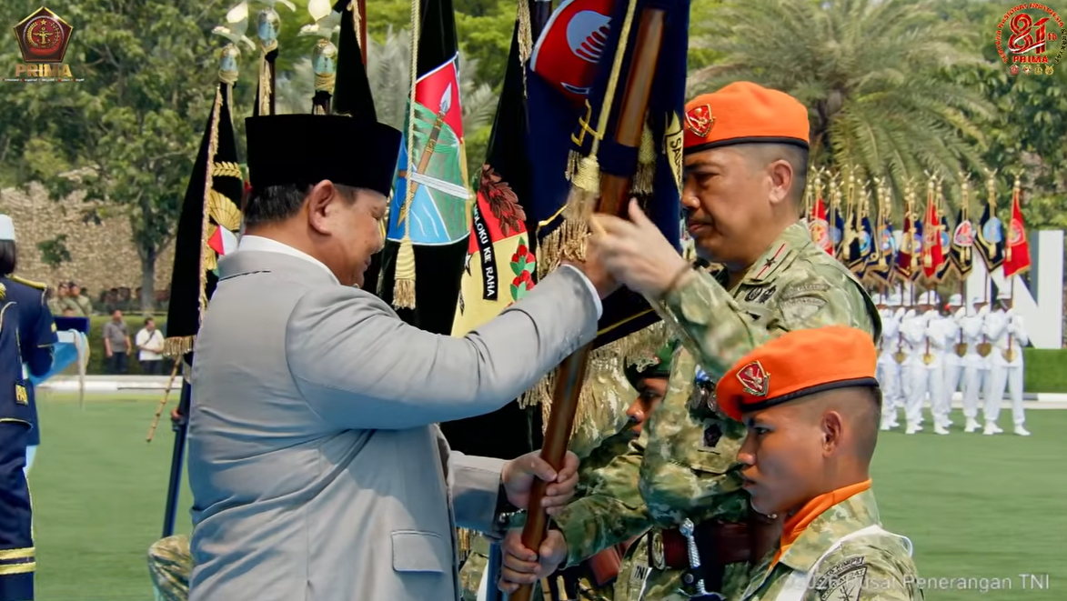HUT TNI Ke-81, Prabowo Resmikan 204 Satuan Baru dan Minta TNI Utamakan Prestasi