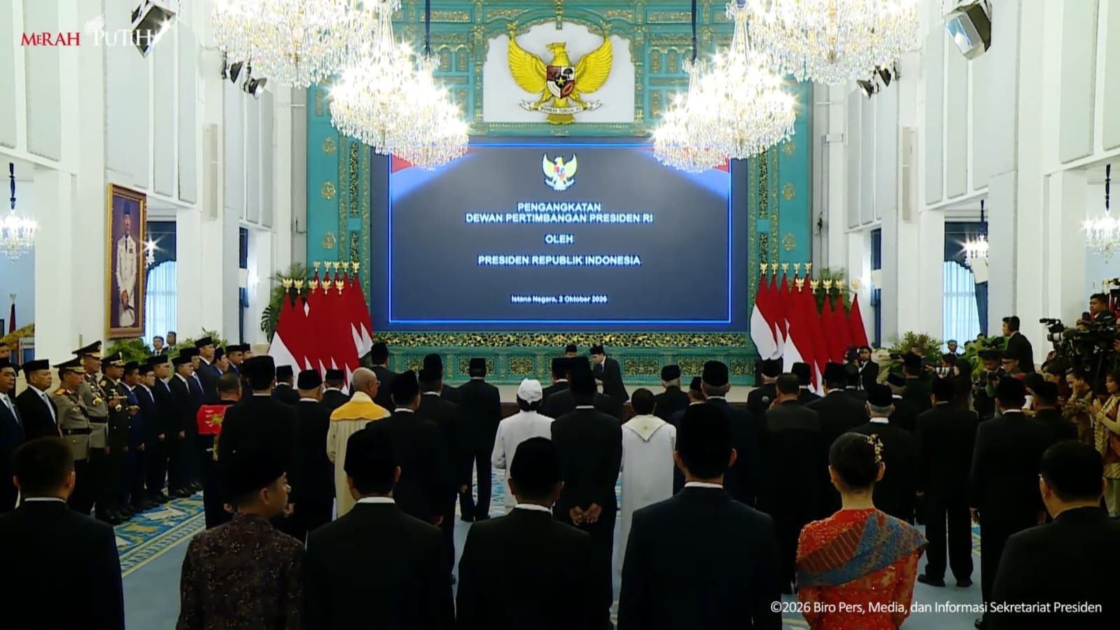 Prabowo Lantik Puluhan Anggota Dewan Pertimbangan Presiden, Apa itu dan Bagaimana Tugasnya?
