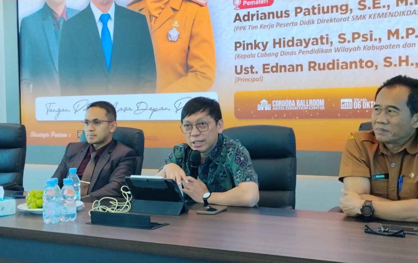 Hadir di SMK Mutia Ngoro, Direktorat SMK Kemendikdasmen Tekankan Pentingnya Sertifikasi Kompetensi