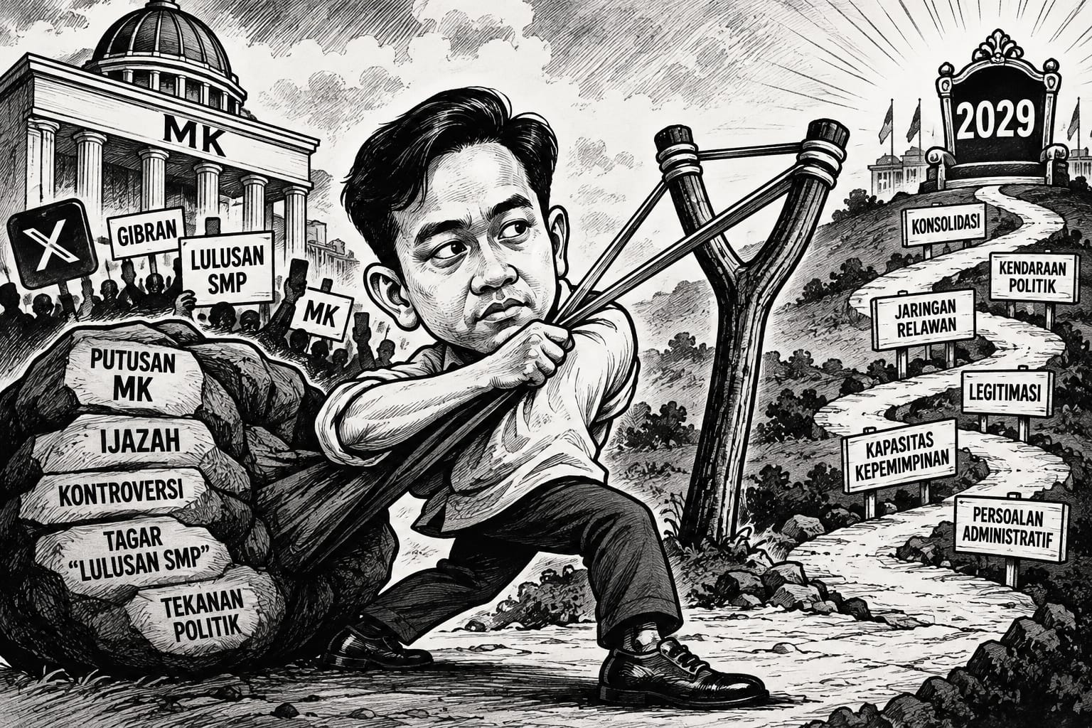 Mundur untuk Maju, Nasib Gibran Setelah Putusan MK