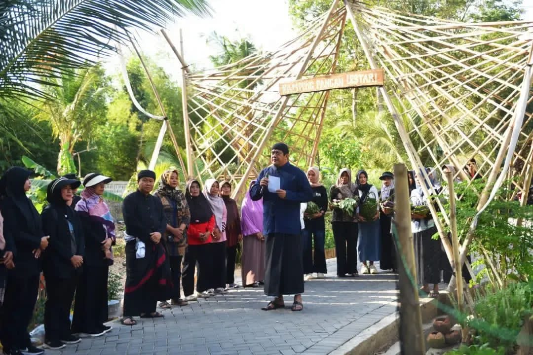 Dusun Nitikan Jadi Model Kemandirian Pangan Pacitan
