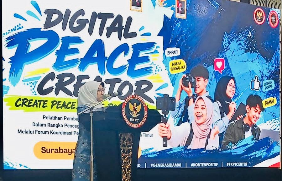 FKPT Jatim dan BNPT Gelar Digital Peace Creator 2026: Siapkan Generasi Muda Jadi Produsen Narasi Damai