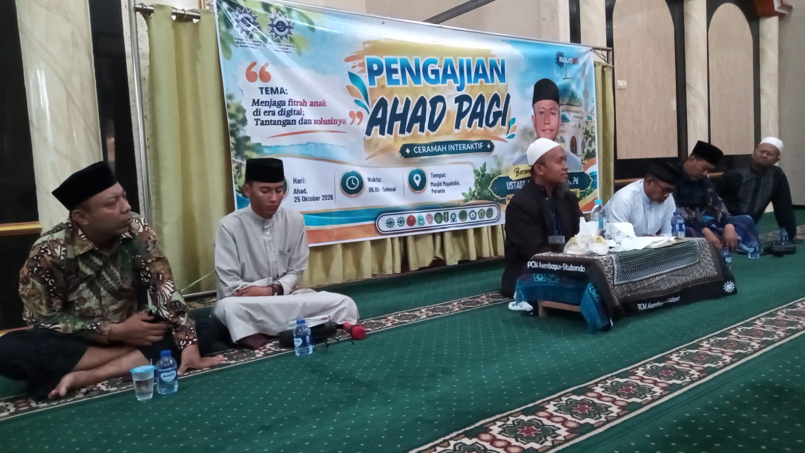 Pengajian Ahad Pagi PCM Asembagus Situbondo: Tantangan dan Solusi Menjaga Anak di Ruang Digital