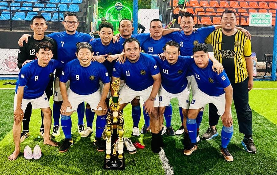 Ikuti Fun Game HSN Soccer PWNU Jawa Timur, Tim PW Muhammadiyah Jatim All Star Jadi Runner Up