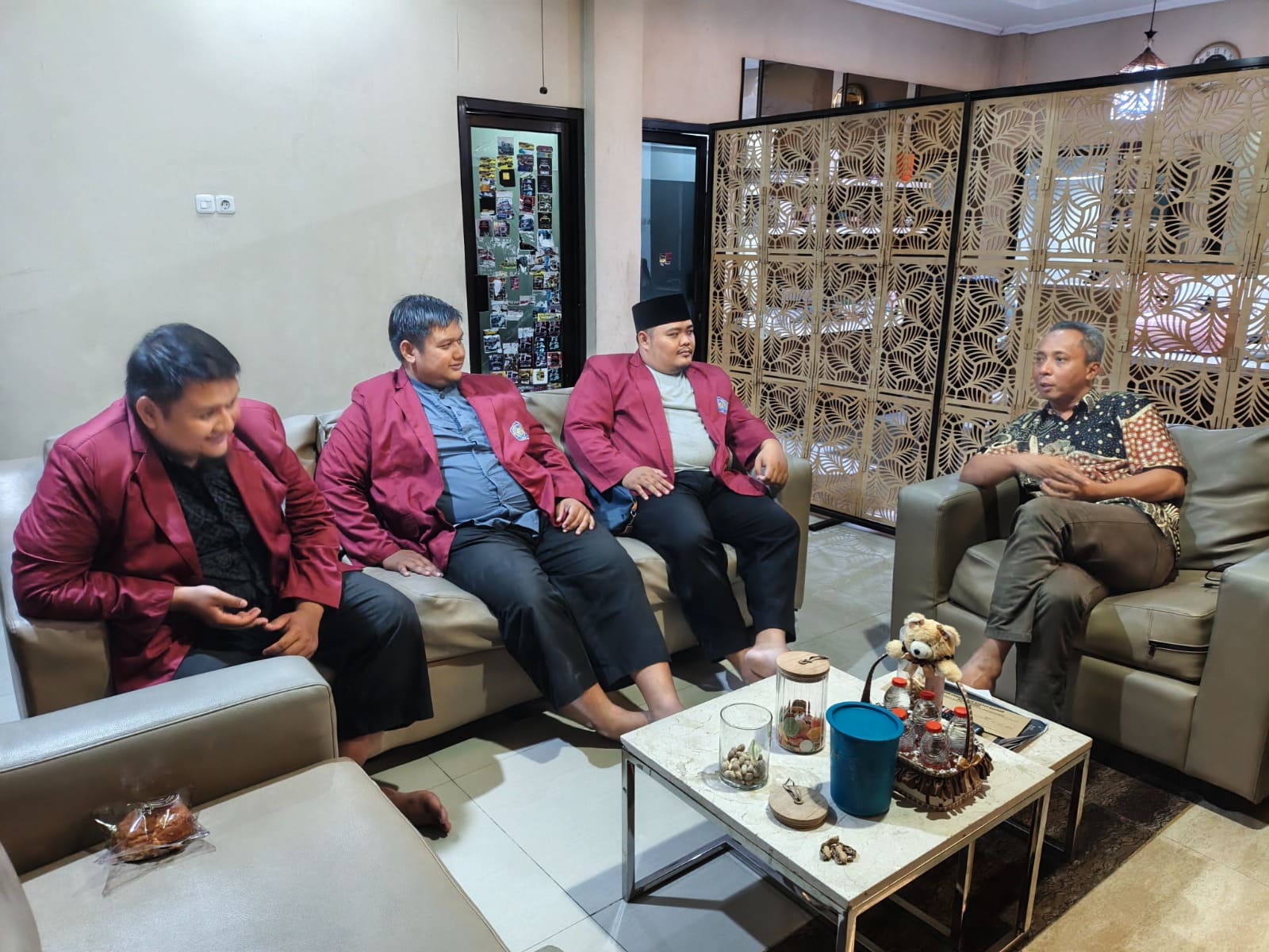 IMM Salman Al Farisi Bahas Pendidikan dan Parliamentary Watch dengan Ketua Komisi A DPRD Kota Kediri