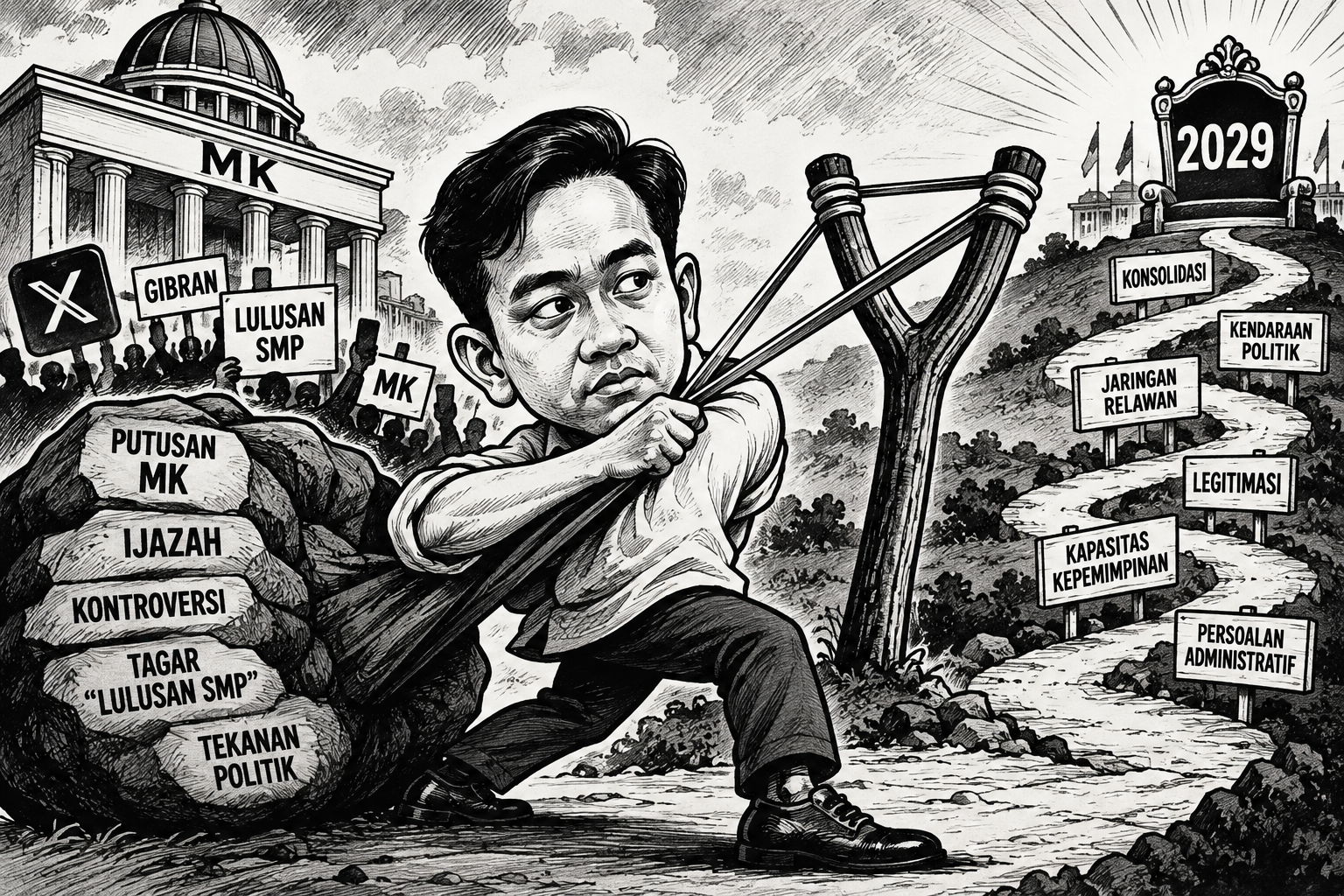 Mundur untuk Maju, Nasib Gibran Setelah Putusan MK