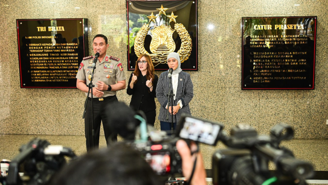 Kapolri Suyudi Ario Seto Gandeng Komdigi Berantas Judi Online Lintas Negara