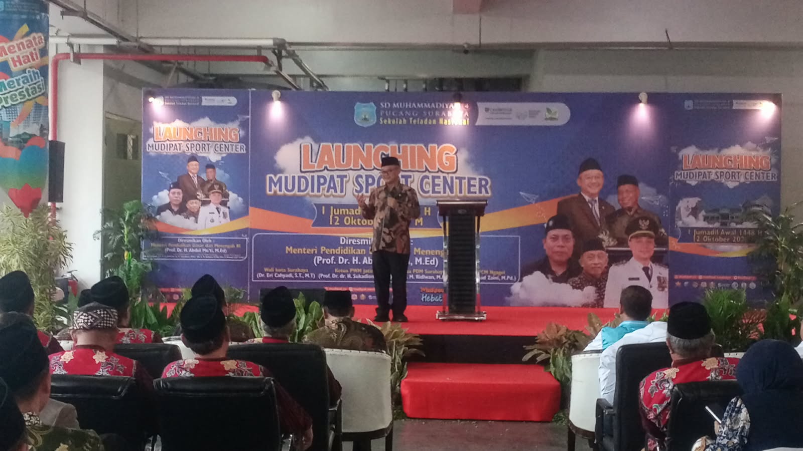 Mendikdasmen Abdul Mu’ti: Mudipat Sport Center Dukung Pembentukan Generasi Sehat dan Kuat