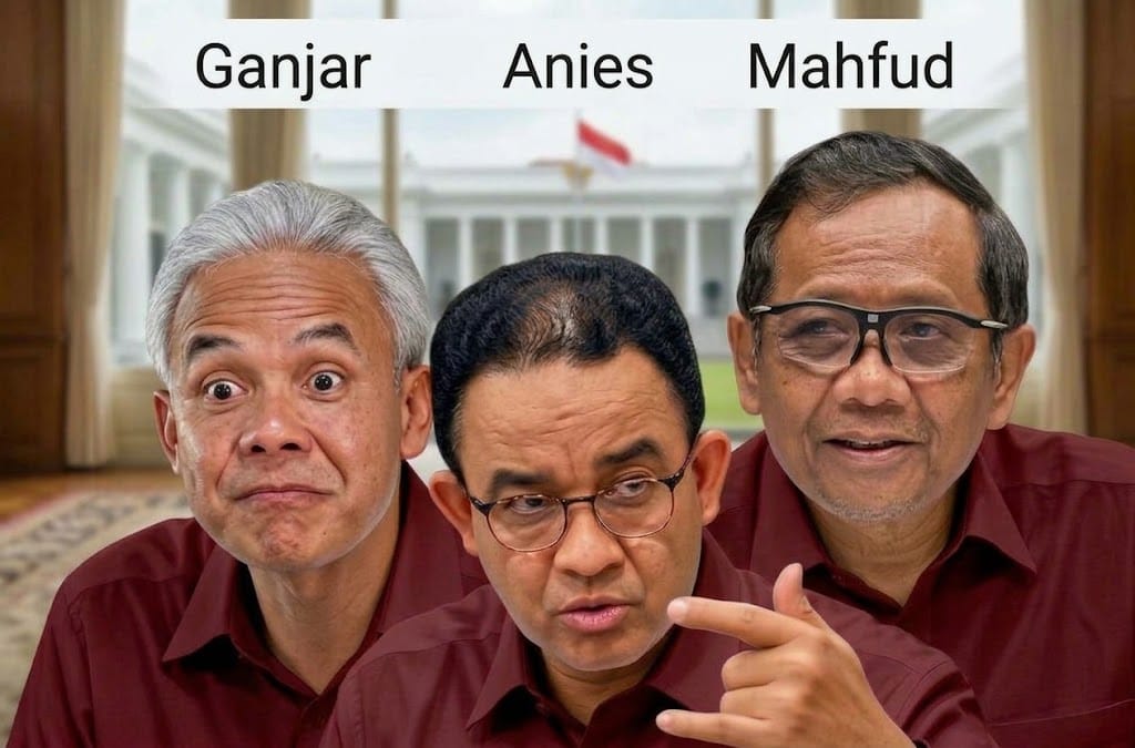 Anies, Mahfud, Ganjar Dirumorkan Masuk Kabinet Prabowo, Pegiat Media Sosial: Ngeri Tanpa Oposisi!
