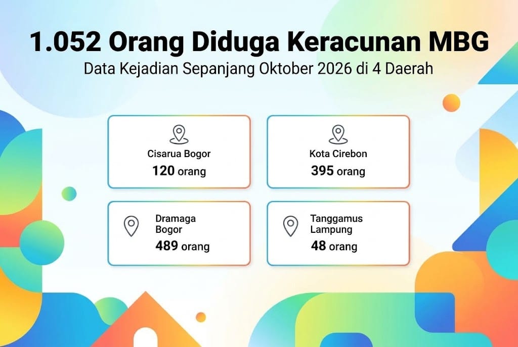 Sebulan 1.052 Orang Diduga Keracunan MBG, NasDem Sentil Pemerintah